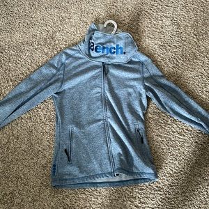 Bench blue bomber zip up jacket